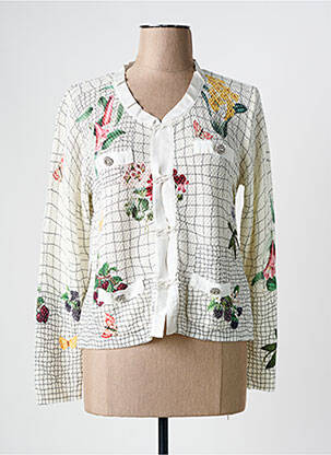 Vestă cu mâneci lungi bej JEI'S BY LETIZIA DENARO femeie