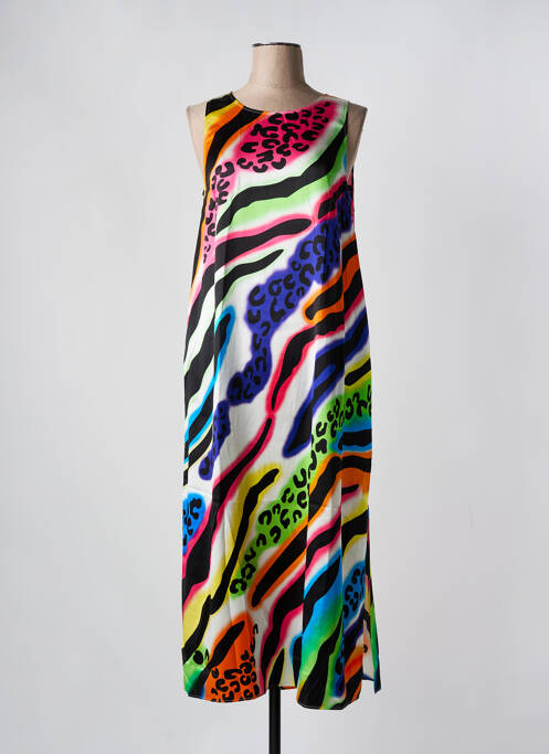 Rochie lungă negru CHARMING SMILE femeie