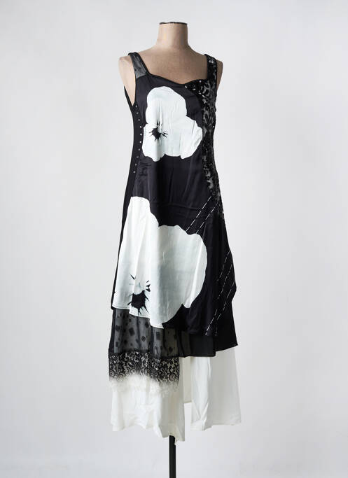 Rochie lungă negru ELISA CAVALETTI femeie