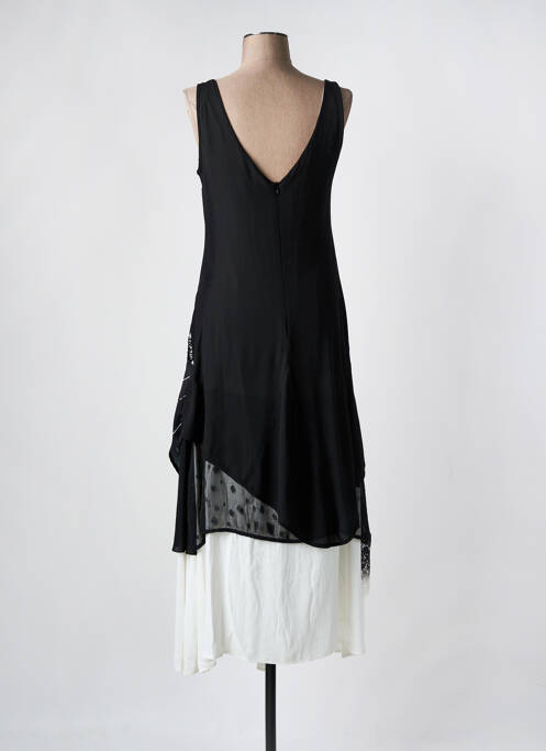 Rochie lungă negru ELISA CAVALETTI femeie