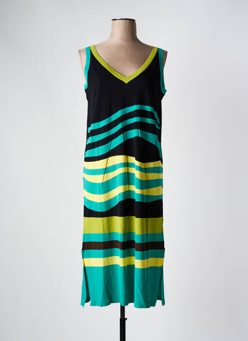 Rochie midi verde SCORZZO femeie