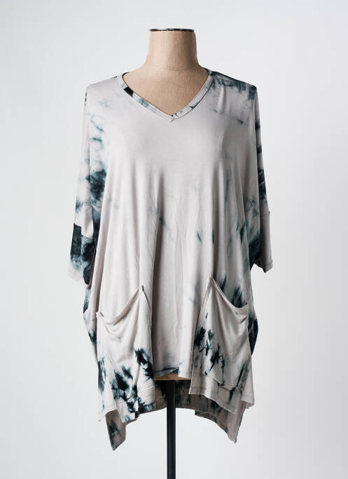 Tunică mâneci lungi gri KEDZIOREK femeie