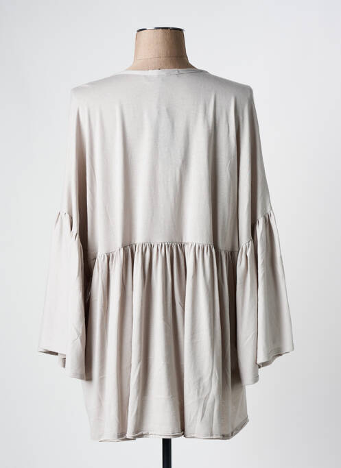 Tunică mâneci lungi gri KEDZIOREK femeie