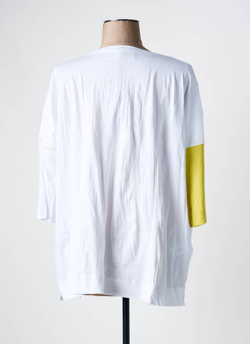 Tricou mâneci 3/4 mâneci 3/4 alb OZAI N KU femme