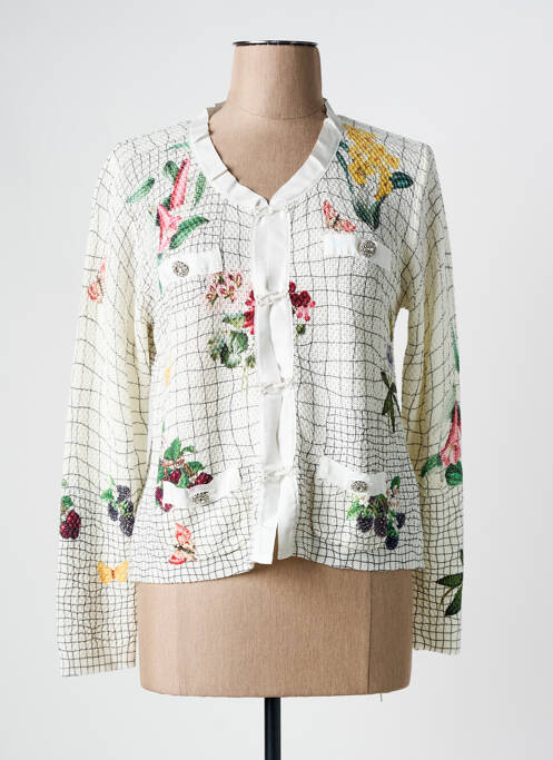 Vestă cu mâneci lungi bej JEI'S BY LETIZIA DENARO femeie