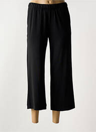 Pantalon 7/8 elasticitate mărime normală negru VANINA femeie