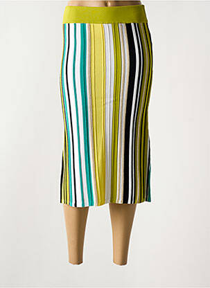 Fustă lungă verde SCORZZO femeie