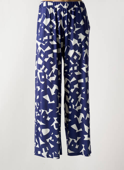 Pantalon drept albastru REVER MILE femeie