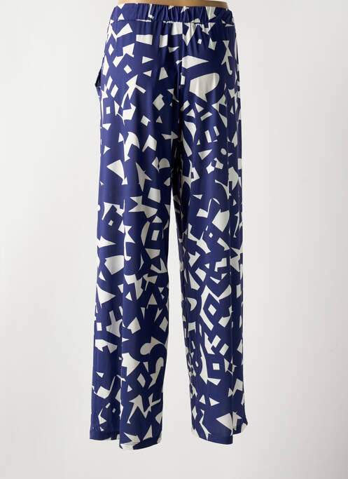 Pantalon drept albastru REVER MILE femeie