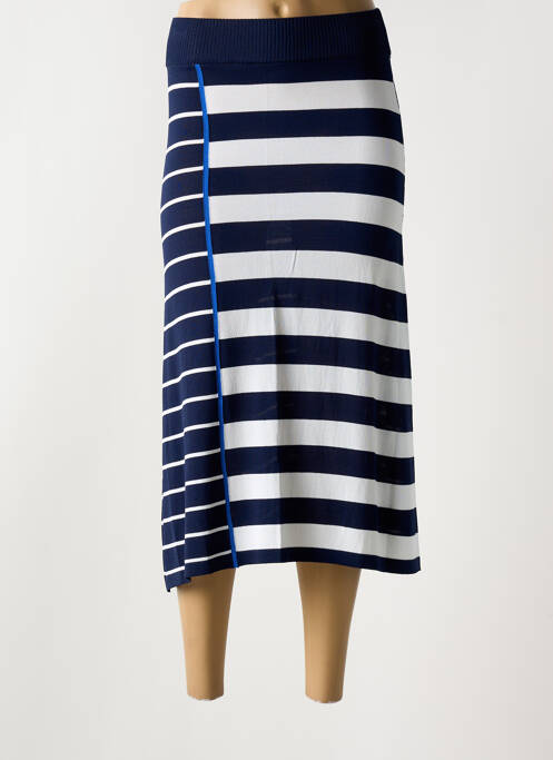 Fustă lungă albastru SCORZZO femeie