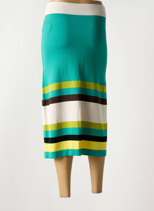 Fustă lungă verde SCORZZO femeie