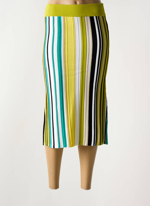 Fustă lungă verde SCORZZO femeie