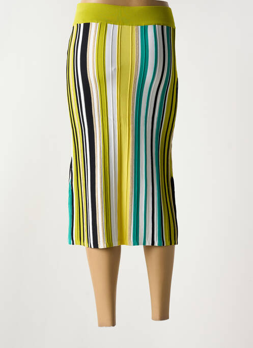 Fustă lungă verde SCORZZO femeie