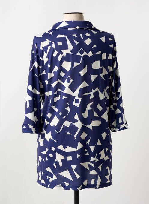 Tunică mâneci lungi albastru REVER MILE femeie