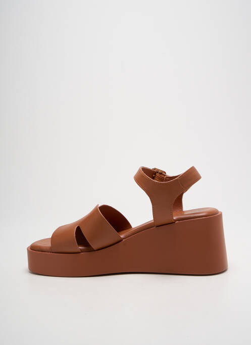 Sandale/Pantofi decupați maro CHICMUSE femeie