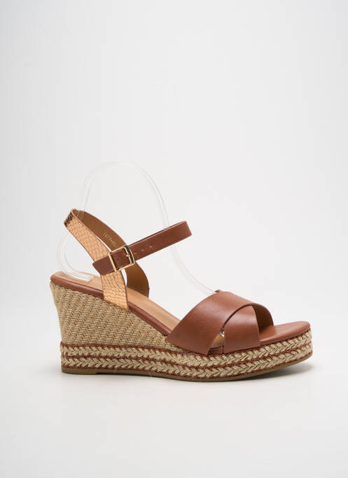 Sandale/Pantofi decupați maro CHICMUSE femeie