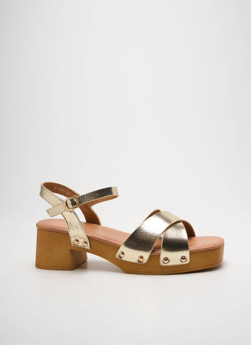 Sandale/Pantofi decupați auriu FINDLAY femeie