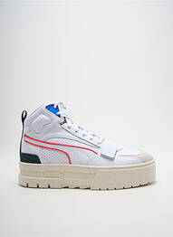 Adidași vârf rotund vârf rotund alb PUMA unisexe