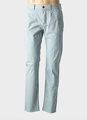 Pantalon chino țesătură poplin mărime normală verde CAMBRIDGE bărbat