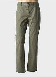 Pantalon chino elasticitate mărime normală verde CAMBRIDGE homme
