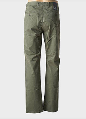 Pantalon chino elasticitate mărime normală verde CAMBRIDGE bărbat