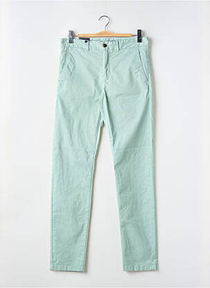 Pantalon chino elasticitate mărime normală verde CAMBRIDGE bărbat