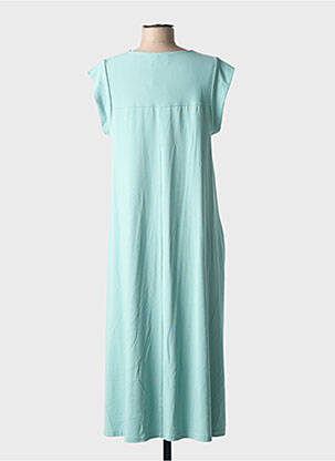 Rochie midi mâneci scurte mâneci scurte albastru GUITARE femeie