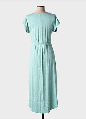 Rochie midi mâneci scurte mâneci scurte albastru GUITARE femeie