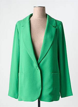 Sacou finisaj interior dublat verde SIGNE NATURE femeie