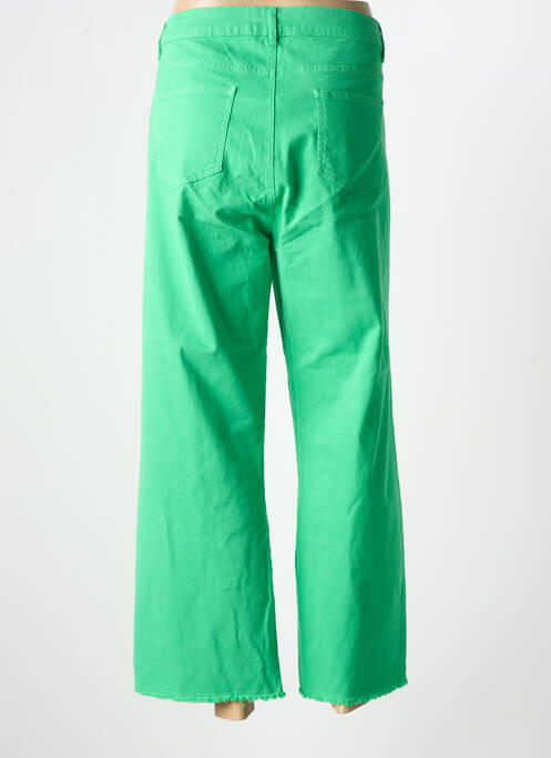 Blugi cu croială largă verde SIGNE NATURE femeie