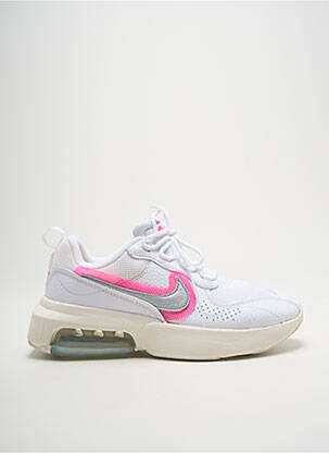 Adidași vârf rotund toc de 4 la 6 cm alb NIKE femeie