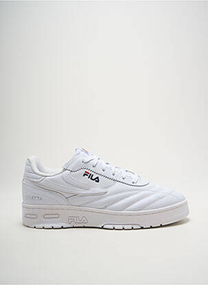 Adidași vârf rotund vârf rotund alb FILA bărbat