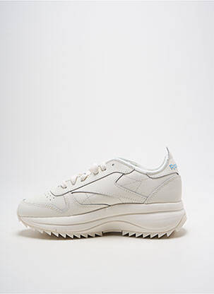 Adidași vârf rotund toc de 4 la 6 cm alb REEBOK femeie