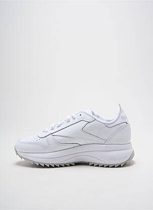 Adidași vârf rotund toc de 4 la 6 cm alb REEBOK femeie