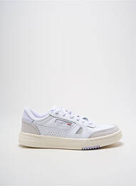 Adidași vârf rotund toc plat până la 3 cm alb REEBOK femme