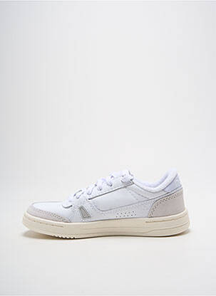 Adidași vârf rotund toc plat până la 3 cm alb REEBOK femeie