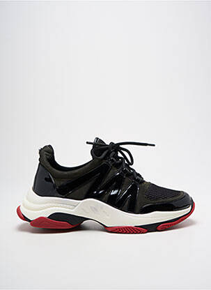 Adidași material neted vârf rotund negru STEVE MADDEN unisex