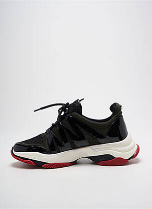Adidași material neted vârf rotund negru STEVE MADDEN unisex