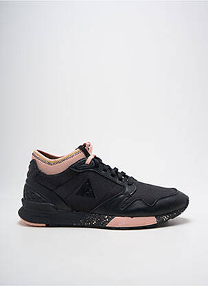 Adidași toc platformă toc plat până la 3 cm negru LE COQ SPORTIF femeie
