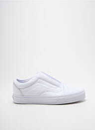Adidași țesătură satinată vârf rotund alb VANS unisex