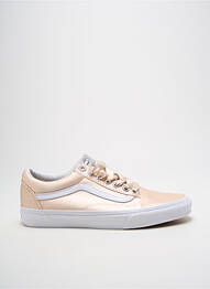 Adidași țesătură satinată toc plat până la 3 cm bej VANS femme