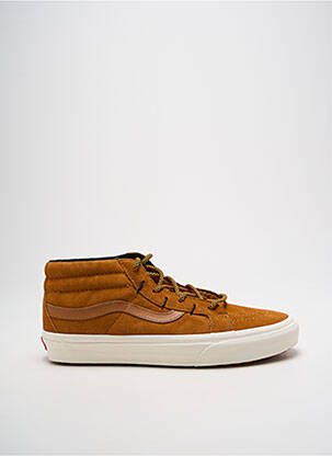 Adidași nubuc vârf rotund maro VANS unisex