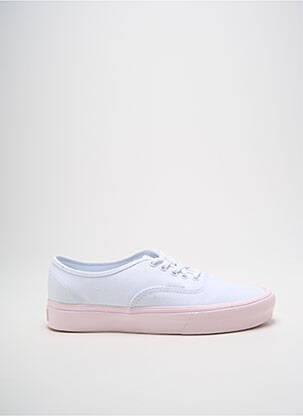 Adidași vârf rotund toc plat până la 3 cm roz VANS femeie