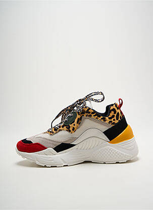 Adidași toc platformă toc de 4 la 6 cm roșu STEVE MADDEN femeie