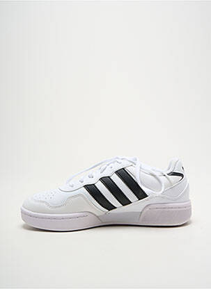 Adidași vârf rotund vârf rotund alb ADIDAS copil