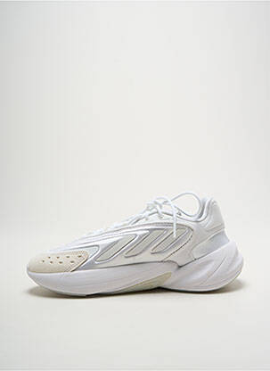 Adidași țesătură satinată toc de 4 la 6 cm alb ADIDAS femeie