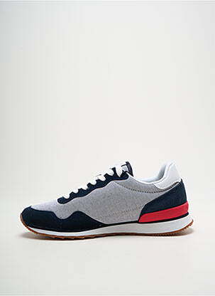 Adidași nubuc vârf rotund albastru PEPE JEANS unisex