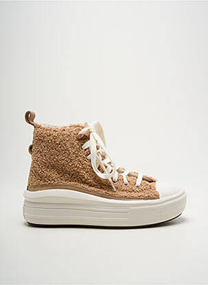 Adidași toc platformă toc de 4 la 6 cm maro CONVERSE femeie