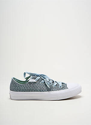 Adidași vârf rotund toc plat până la 3 cm albastru CONVERSE femeie