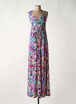 Rochie lungă violet MORGAN femeie